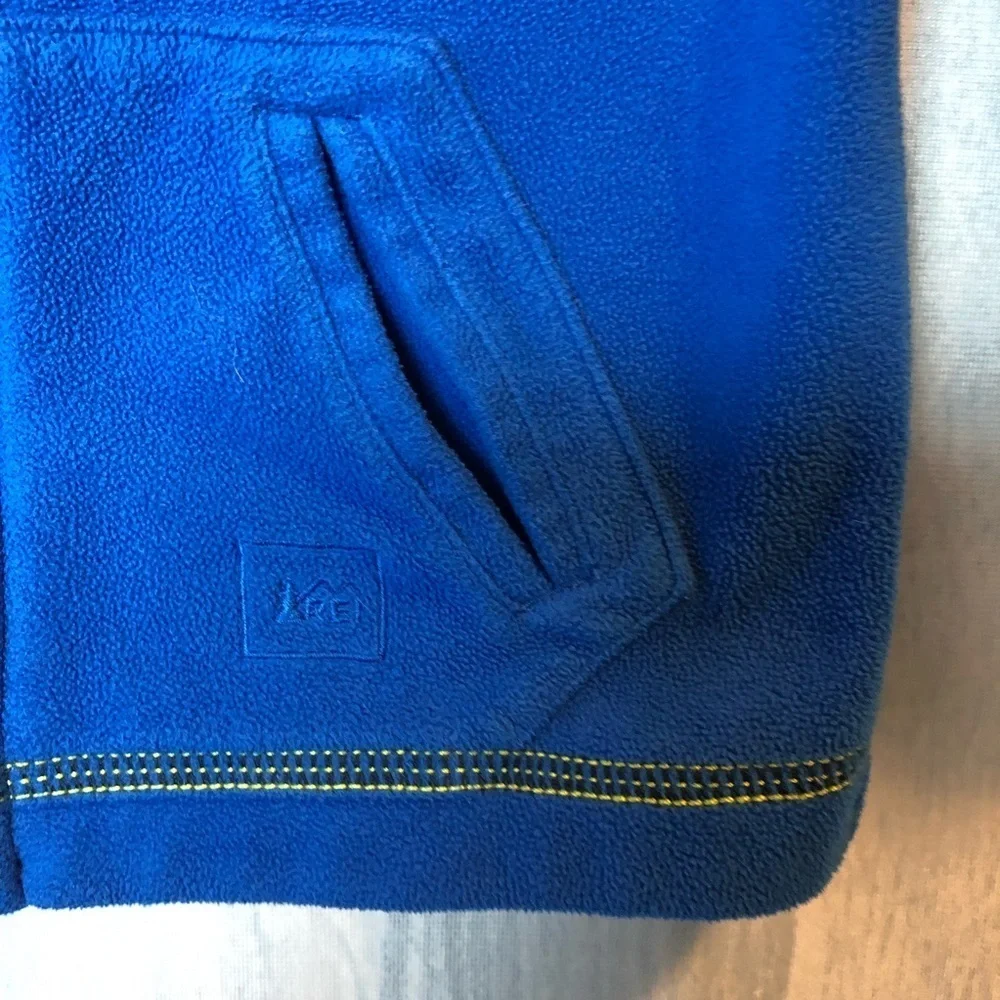 REI Boy Toddler Zip Up Lightweight Fleece Jacket